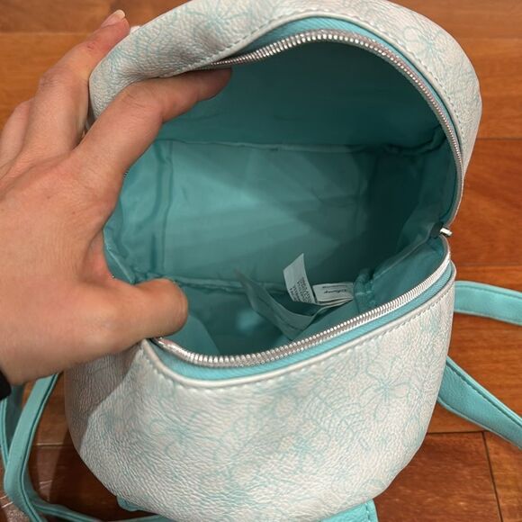 Loungefly Disney Lilo And Stitch Hibiscus Flowers Sketch Mini Backpack - Picture 3 of 11